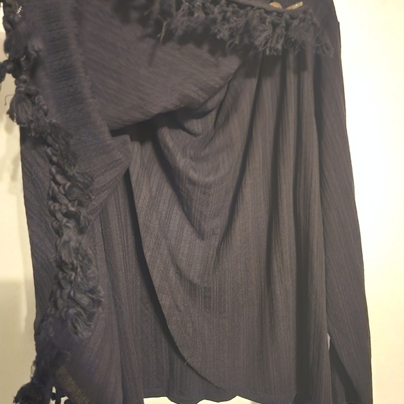 Maurices Double Button Wrap Black Cardigan Size XXL NWT - Picture 6 of 11